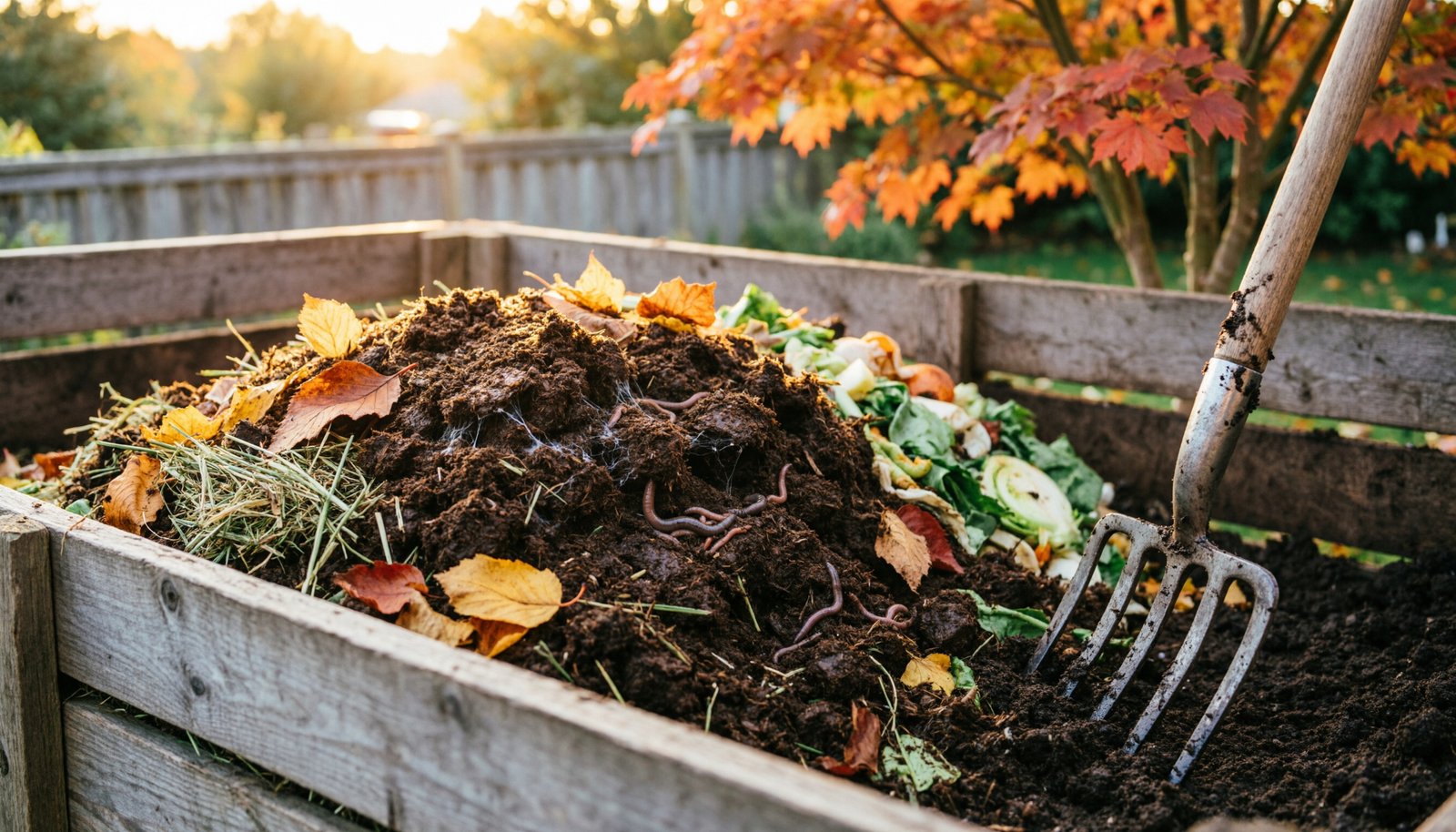 Composter les feuilles mortes de l'automne sans mauvaises odeurs