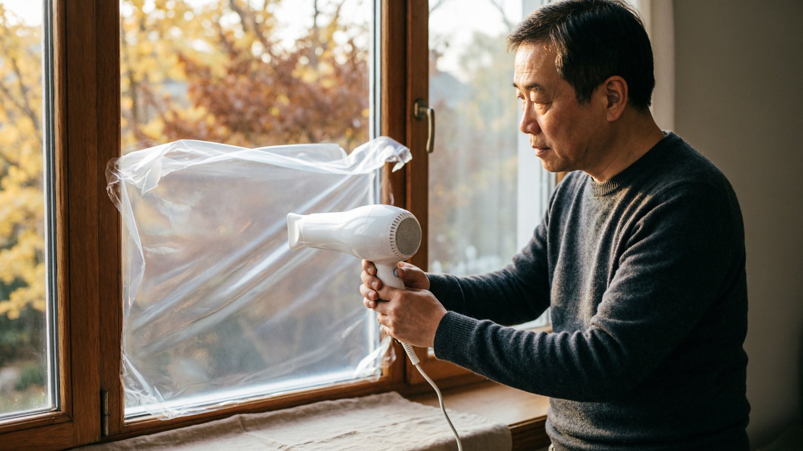 Isoler ses fenêtres avant l'hiver : le film plastique vaut-il vraiment le coup ?