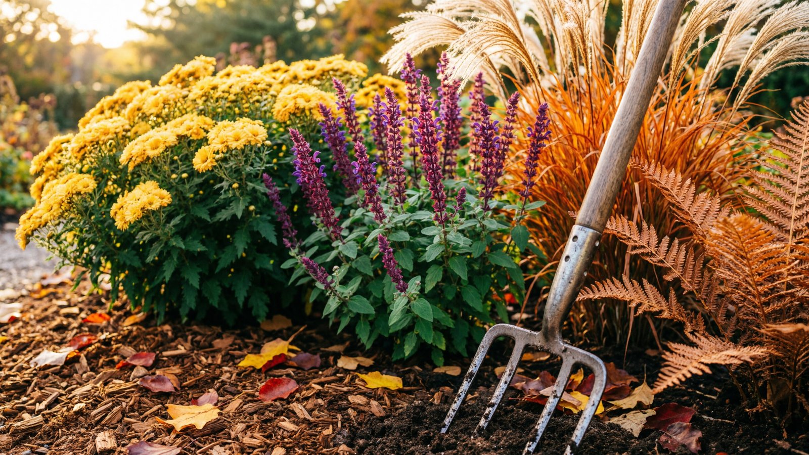 Pailler ses massifs avant l'hiver : l'erreur de timing qui abîme les plantes
